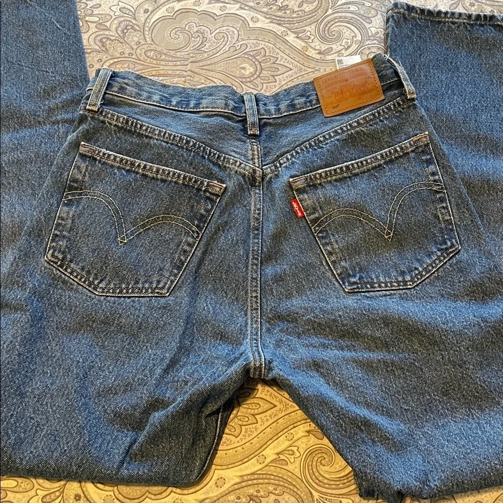 Levi's Classic Blue Denim Jeans